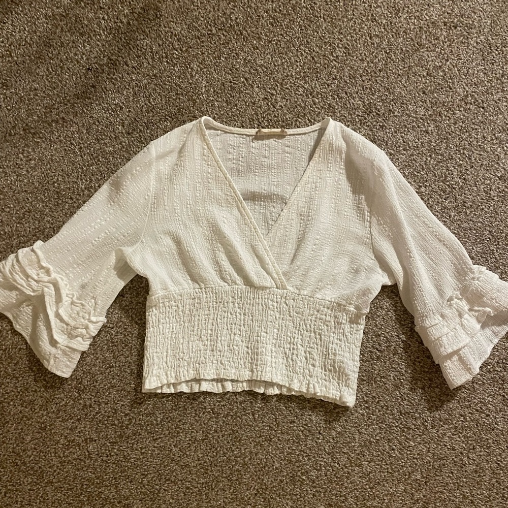 Altar’d state white top